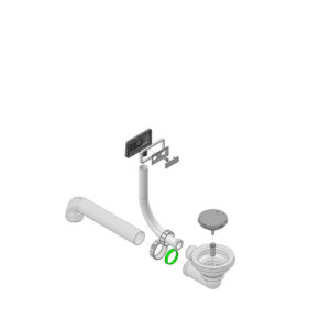 KIT BONDE + TROP-PLEIN BRADANIT INOX
