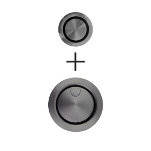 KIT BONDE + TROP-PLEIN ROND PREMIUM Gun Metal