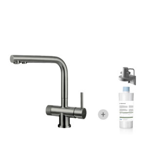 SAVIO GUN METAL + KIT FILTRATION CLASSIQUE